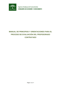 manual de principios y orientaciones para el proceso de evaluación