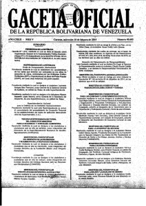 dela república bolivariana de venezuela