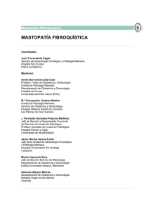 mastopatía fibroquística - Sociedad Española de Ginecología y