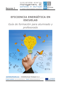 EFICIENCIA ENERGÉTICA EN ESCUELAS Guía