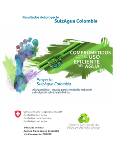 Proyecto SuizAgua Colombia