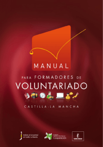 Manual para formadores de voluntariado: Castilla La mancha