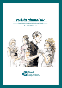Nº 1. Abril - Mayo 2012 - Universitat Internacional de Catalunya
