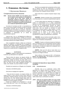 i. comunidad autónoma - Boletín Oficial de la Región de Murcia