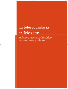 en México - Telesecundaria - Secretaría de Educación Pública