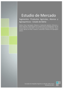 Estudio de Mercado - Argentina Trade Net