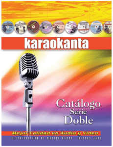Serie Doble • 2 CD`s - Karaokanta | Las Mejores Pistas con Graficas