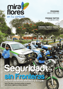Edición N° 2 – Octubre 2011 - Municipalidad de Miraflores