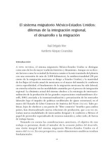 El sistema migratorio México-Estados Unidos