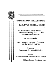 universidad veracruzana facultad de bioanálisis monografía químico