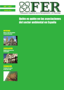 Nº 147 - Federación Española de la Recuperación y el Reciclaje