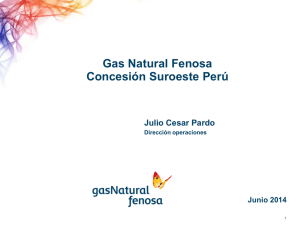 3.- Gas Natural Fenosa Concesión Suroeste Perú.