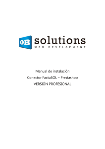 Manual PDF Conector Profesional Prestashop