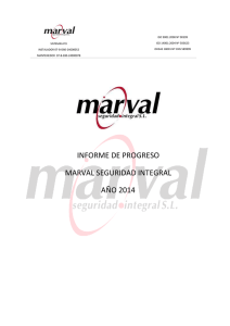 informe de progreso marval seguridad integral año 2014