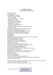 YAESU - FT411 Manual en español