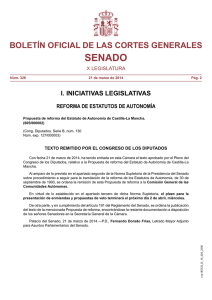 Propuesta de reforma del Estatuto de Autonomía de Castilla