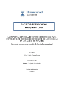 Trabajo fin de grado - Universidad de Zaragoza