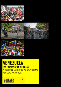 Venezuela: los rostros de la impunidad: a un