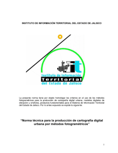 ³Norma técnica para la producción de cartografía digital