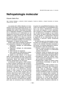 Nefropatología molecular