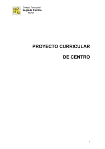proyecto curricular de centro