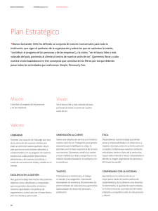Plan Estratégico - Banco Santander