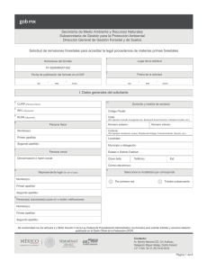 FF-SEMARNAT-052 Solicitud de remisiones forestales