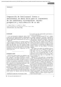 Comparación de fenticonazol frente a sertaconazol en dosis única
