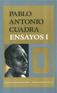 Ensayos I, Pablo Antonio Cuadra