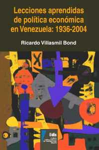 Lecciones aprendidas de política económica en Venezuela: 1936