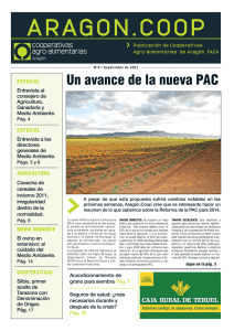 Un avance de la nueva PAC - Cooperativas Agro