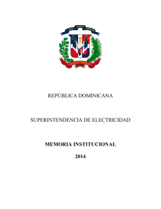 REPÚBLICA DOMINICANA SUPERINTENDENCIA DE
