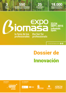 Dossier de innovación Expobiomasa 2015.