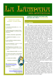 PDF `La lámpara del santuario` nº2 - Diócesis de Mondoñedo