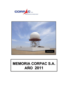 Memoria CORPAC S.A.