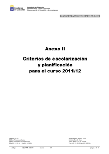 2011_12AnexoII_Final_Criterios de escolarización