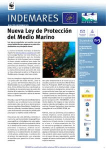 Nueva Ley de Protección del Medio Marino