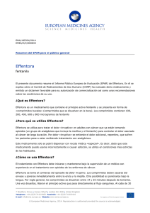 Effentora, INN-fentanyl - European Medicines Agency