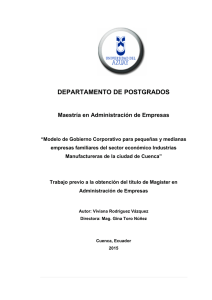 tesis vrv prueba - DSpace de la Universidad del Azuay