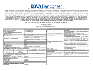 BBVA Bancomer, S.A., Institución de Banca Múltiple, Grupo