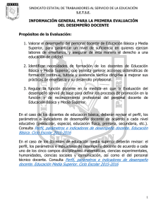 Consulta Perfil, parámetros e indicadores de desempeño