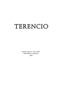 "Terencio y su teatro" en versión PDF