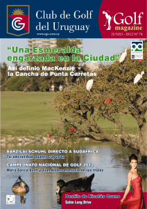 Edición 74 - Club de Golf del Uruguay
