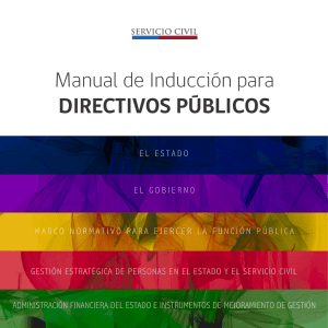 Manual de Inducción para Directivos Públicos