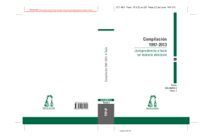 Tesis, volumen 2, tomo I (2013) - Tribunal Electoral del Poder