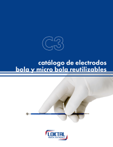 catálogo de electrodos bola y micro bola reutilizables