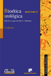 Gafo Javier Bioetica Teologica Afr Ddb Catedra De