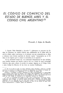 el cooigo de comercio del estado de buenos aires y el codigo civil