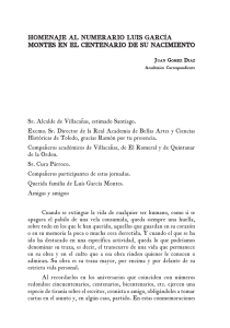 Descargar PDF “Homenaje al Numerario Luis García Montes en el