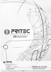 Tarifa Pritec 2015